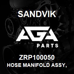 ZRP100050 Sandvik HOSE MANIFOLD ASSY, V2I DRILLHEAD | AGA Parts