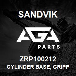 ZRP100212 Sandvik CYLINDER BASE, GRIPPER JAW | AGA Parts