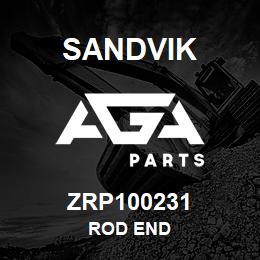 ZRP100231 Sandvik ROD END | AGA Parts
