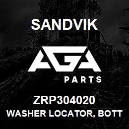 ZRP304020 Sandvik WASHER LOCATOR, BOTTOM | AGA Parts