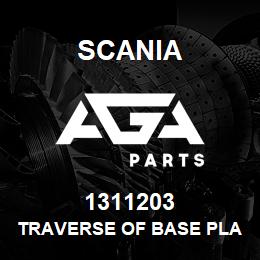 1311203 Scania TRAVERSE OF BASE PLATE | AGA Parts