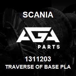 1311203 Scania TRAVERSE OF BASE PLATE | AGA Parts