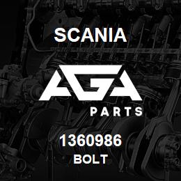 1360986 Scania BOLT | AGA Parts