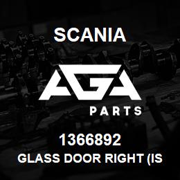 1366892 Scania GLASS DOOR RIGHT (ISICAM) | AGA Parts