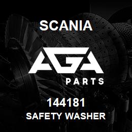 144181 Scania SAFETY WASHER | AGA Parts