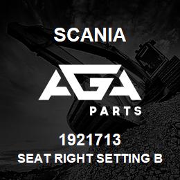 1921713 Scania SEAT RIGHT SETTING BELLOWS | AGA Parts