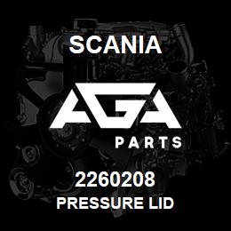 2260208 Scania PRESSURE LID | AGA Parts