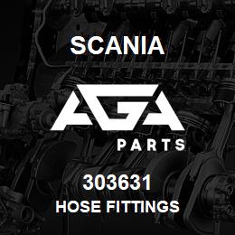 303631 Scania HOSE FITTINGS | AGA Parts