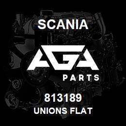 813189 Scania UNIONS FLAT | AGA Parts