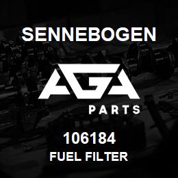 106184 Sennebogen FUEL FILTER | AGA Parts