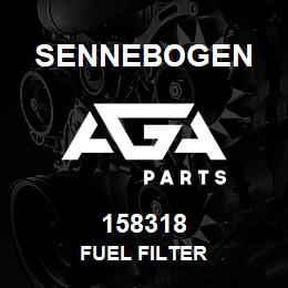 158318 Sennebogen FUEL FILTER | AGA Parts