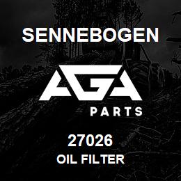 27026 Sennebogen OIL FILTER | AGA Parts