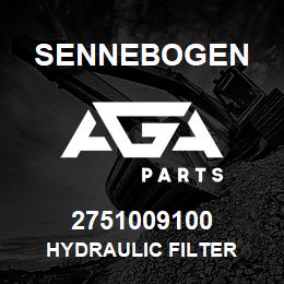 2751009100 Sennebogen HYDRAULIC FILTER | AGA Parts