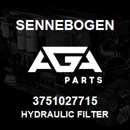 3751027715 Sennebogen HYDRAULIC FILTER | AGA Parts