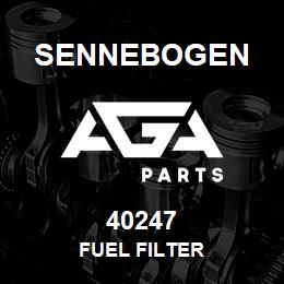 40247 Sennebogen FUEL FILTER | AGA Parts
