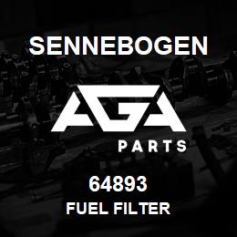 64893 Sennebogen FUEL FILTER | AGA Parts