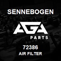 72386 Sennebogen AIR FILTER | AGA Parts