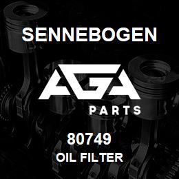80749 Sennebogen OIL FILTER | AGA Parts