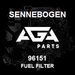 96151 Sennebogen FUEL FILTER | AGA Parts