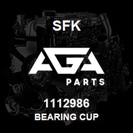 1112986 SFK BEARING CUP | AGA Parts