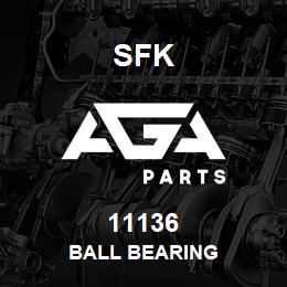 11136 SFK BALL BEARING | AGA Parts