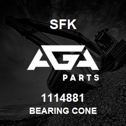 1114881 SFK BEARING CONE | AGA Parts