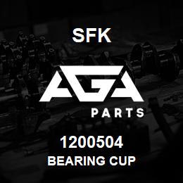 1200504 SFK BEARING CUP | AGA Parts