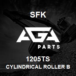 1205TS SFK CYLINDRICAL ROLLER BEARING | AGA Parts