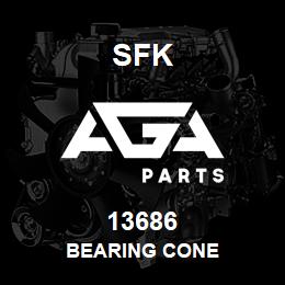 13686 SFK BEARING CONE | AGA Parts
