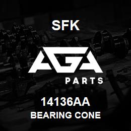 14136AA SFK BEARING CONE | AGA Parts