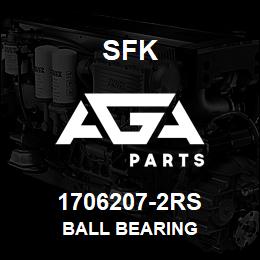 1706207-2RS SFK BALL BEARING | AGA Parts
