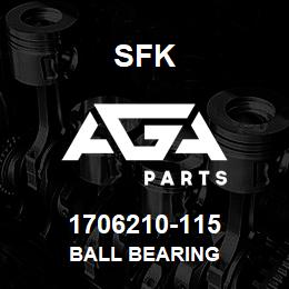 1706210-115 SFK BALL BEARING | AGA Parts