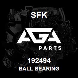 192494 SFK BALL BEARING | AGA Parts