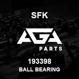 193398 SFK BALL BEARING | AGA Parts