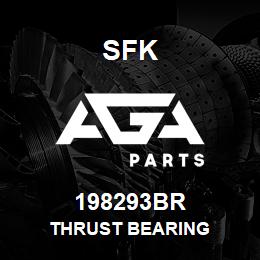 198293BR SFK THRUST BEARING | AGA Parts