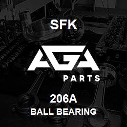 206A SFK BALL BEARING | AGA Parts