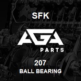 207 SFK BALL BEARING | AGA Parts