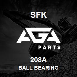 208A SFK BALL BEARING | AGA Parts
