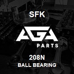 208N SFK BALL BEARING | AGA Parts