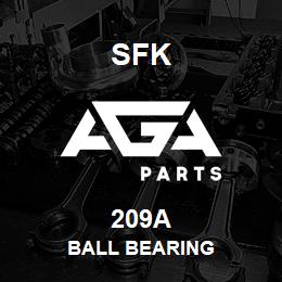 209A SFK BALL BEARING | AGA Parts