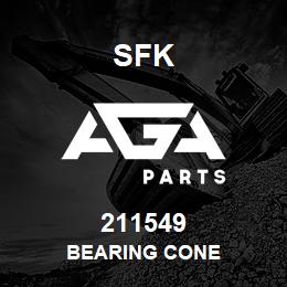 211549 SFK BEARING CONE | AGA Parts