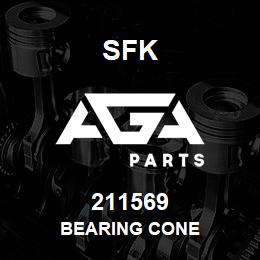 211569 SFK BEARING CONE | AGA Parts