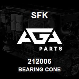 212006 SFK BEARING CONE | AGA Parts