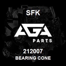 212007 SFK BEARING CONE | AGA Parts