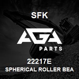 22217E SFK SPHERICAL ROLLER BEARING | AGA Parts