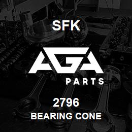 2796 SFK BEARING CONE | AGA Parts