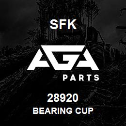 28920 SFK BEARING CUP | AGA Parts