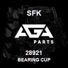 28921 SFK BEARING CUP | AGA Parts