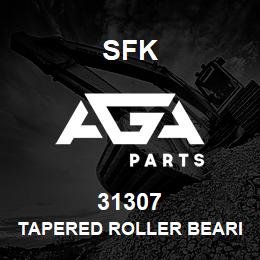 31307 SFK TAPERED ROLLER BEARING | AGA Parts
