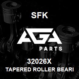 32026X SFK TAPERED ROLLER BEARING | AGA Parts